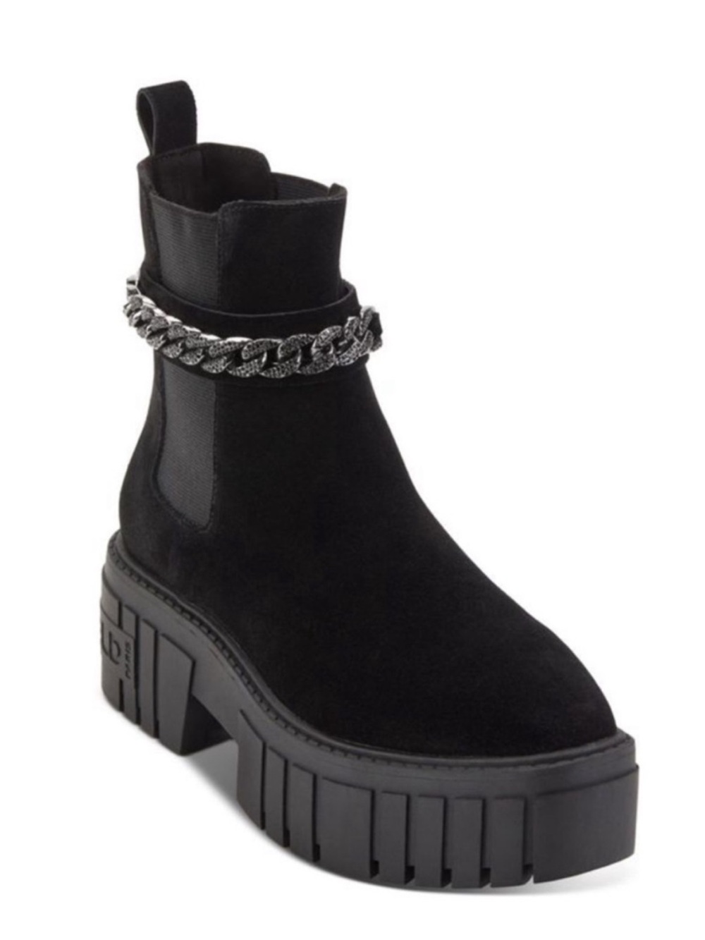 Karl Lagerfeld Reign Lug Sole Bootie | Black | Size 7